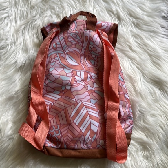 Abstract Pink Mini Backpack - Picture 2 of 7